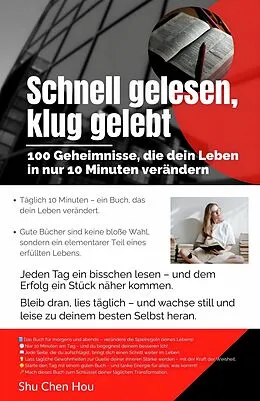 E-Book (epub) Schnell gelesen, klug gelebt von Shu Chen Hou