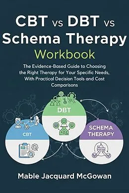 E-Book (epub) CBT vs DBT vs Schema Therapy Workbook von Mable Jacquard McGowan