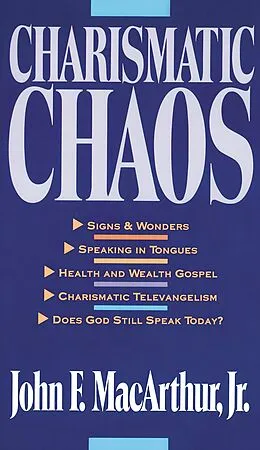 E-Book (epub) Charismatic Chaos von John F. MacArthur