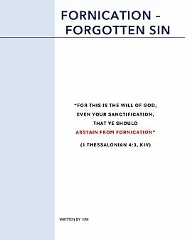 E-Book (epub) Fornication - Forgotten Sin von Kim