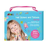 Nagelsticker & Tattoos Meerjungfrau Spiel