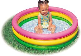 BabyPool 3-Ring Sunset Glow, 86x25cm Spiel