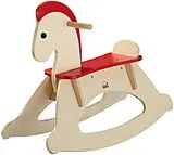 Hape E0100 - Mitwachsendes Schaukelpferd, Rocky, Holzsperd Spiel