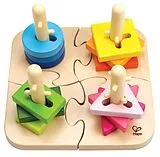 Hape Kreatives Steckpuzzle (Kinderpuzzle) Spiel