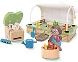 Hape E3416 - Bio-Gewächshaus, Lern-Spielset, 28-teilig, Green Planet Explorers Spiel
