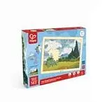 The Met: Puzzle "Weizenfeld mit Zypressen" - 48 Teile Spiel