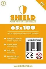 Shield Sleeves 1026138 - Shield 7, 100 Super Premium Kartenhüllen für Kartengröße 65 x 100 mm, Spielkarten-Schutzhüllen Spiel