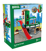 BRIO World 33204 Parkhaus, Straßen & Schienen  Eisenbahnzubehör für die BRIO Holzeisenbahn  Empfohlen für Kinder ab 3 Jahren Spiel