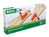 BRIO World - Mechanisches Weichenpaar (L1/M1) Spiel