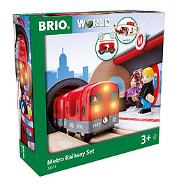 33513 BRIO Metro Bahn Set Spiel