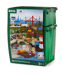 33766 BRIO Großes BRIO Premium Set in Kunststoffboxen Spiel