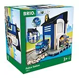 BRIO World - Polizeistation mit Einsatzfahrzeug Spiel