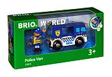 BRIO World - Polizeiwagen mit Licht und Sound Spiel
