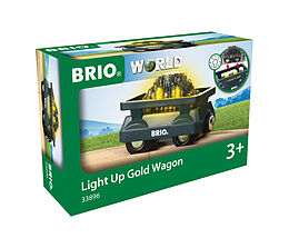 33896 BRIO Goldwaggon mit Licht Spiel