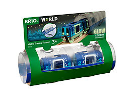 33970 BRIO Tunnelbox U-Bahn Glow i. Dark Spiel