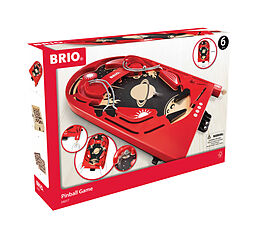 BRIO Spiele 34017 Holz-Flipper Space Safari  Pinball als Holzspielzeug für Kinder  Kinderspielzeug empfohlen ab 6 Jahren Spiel