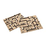 BRIO 34030 Labyrinth Ersatzplatten - Zwei neue Schwierigkeitsstufen als Erweiterung für das BRIO Labyrinth - Für Kinder ab 6 Jahren Spiel