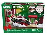 BRIO World - Batterie-Dampflok Weihnachts-Set Spiel