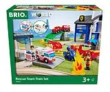 BRIO World - Polizei und Feuerwehr Set Deluxe Spiel
