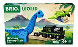 BRIO World - Dinosaurier Batteriezug Spiel