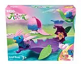 BRIO Flora - 36234 Lilys Blatt-Boot | Spielset für endlosen fantasievollen Spielspaß für Mädchen und Jungen ab 3 Jahren - wunderschönes Geschenk Spiel