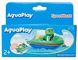 AquaPlay 275 - SpeedBoat, Sportboot mit Aufziehmotor, Spielboot, Wasserspielzeug Spiel