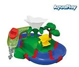 BIG 8700001304 - AquaPlay Sploshy Island, Wasserspielzeug Spiel