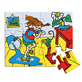Pippi Langstrumpf Holz Puzzle Spiel