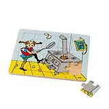 Pippi Langstrumpf Puzzle eingerahmt Küche Spiel