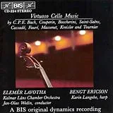 Elemer/Ericson,Bengt Lavotha CD Virtuose Cellomusik