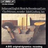 Clas Pehrsson (Flöte) CD Music For Recorder And Lute