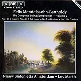 Lev/Nieuw Sinfonietta A Markiz CD Streichersinfonien (No.1/6/7/12) Vol.2