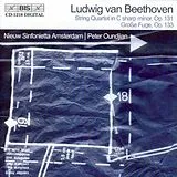 Nieuw Sinfonietta Amsterdam CD Streichquartett Op.131 Und Grosse Fuge Op.133