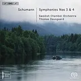 Thomas/Schwedisches Dausgaard Super Audio CD Sinf.3&4/ouvertüren