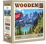 Puzzle Holz L CH Oeschinensee Spiel