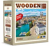Puzzle Holz L CH Zürich Spiel