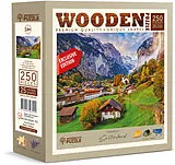 Puzzle Holz L CH Lauterbrunnen Spiel