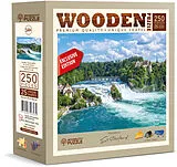 Puzzle Holz L CH Rheinfall Spiel