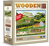 Puzzle Holz L CH Bauernmalerei Spiel