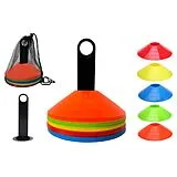 Markierungspylonen mehrfarbig Spiel