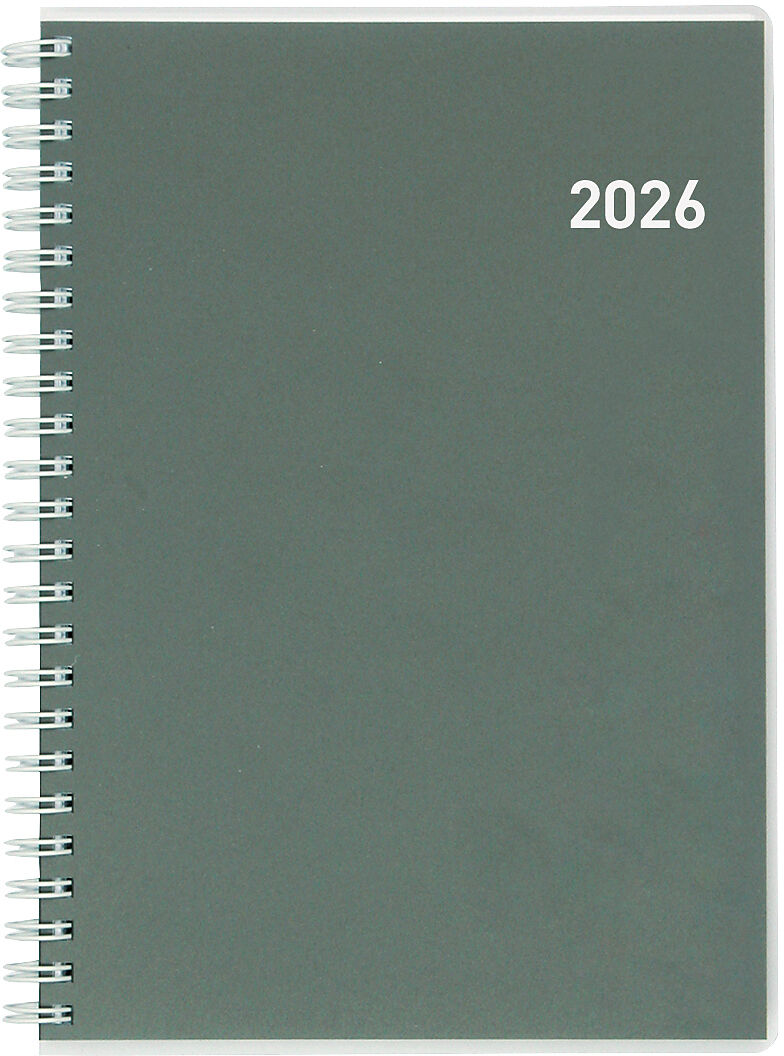 Biella Geschäftsagenda Dispo Term, Wire-O, 14,5x20,5 cm, 3½ Tage pro Seite, Cylar 2026