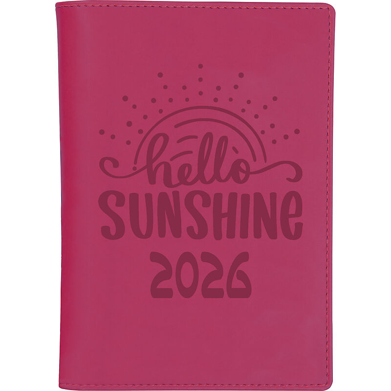 Biella Planer Istanbul Ladyplaner, 10,6x15,3 cm, 1 Monat auf 2 Seiten, pink 2026