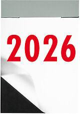 Abreisskalender (Tageskalender Biella Abreisskalender Block 2, 4x5,9 cm, 1 Tag pro Seite 2026 von 