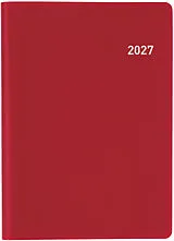 Agenden Jahr BIELLA Planer Glasgow 2027 855312470027U 1M/2S weinrot ML 10x13.9cm von