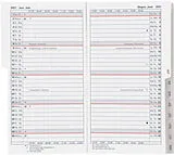 Agenden-Zubehör Jahr BIELLA Planer Luzern 2027 855510000027U 1M/2S Ersatz 8.7x15.3cm von