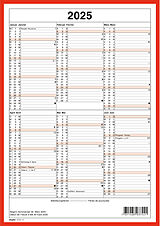  SIMPLEX Tafelkalender, A4 hoch, Jahrgang 2025 von 