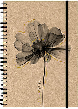 Agenden Jahr SIMPLEX Agenda Harmony 2025 40607.25 1W/2S Flower ML 15.5x21cm von 