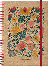 Agenden Jahr SIMPLEX Agenda Harmony 2027 40607.27 1W/2S Flowers ML 14.8x21cm von