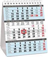 Agenden Jahr SIMPLEX 3-Monats-Tischkalender 2027 61102.27 3M/1S 12.5x15.5cm von