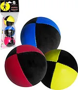 Jonglierball 2-farbig 3-er Spiel